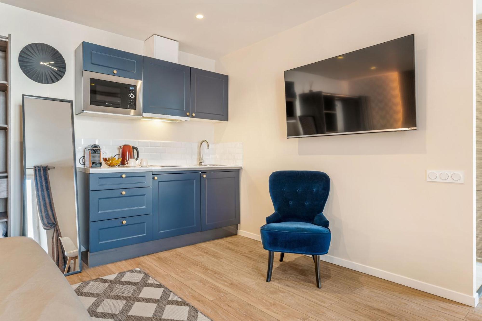 Nice Renting - Honey Moon Massena - Luxe Room - Jaccuzzi - Terrasse - King Bed - AC Esterno foto
