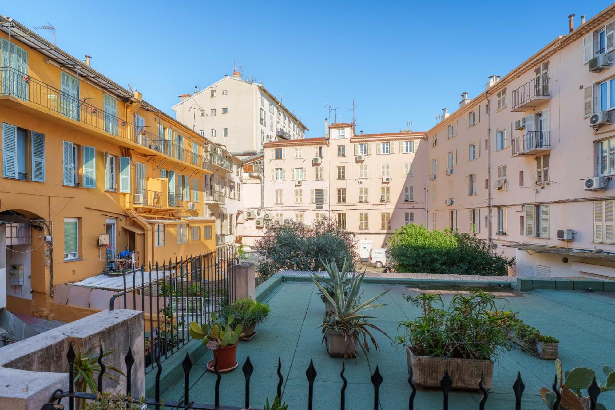 Nice Renting - Honey Moon Massena - Luxe Room - Jaccuzzi - Terrasse - King Bed - AC Esterno foto